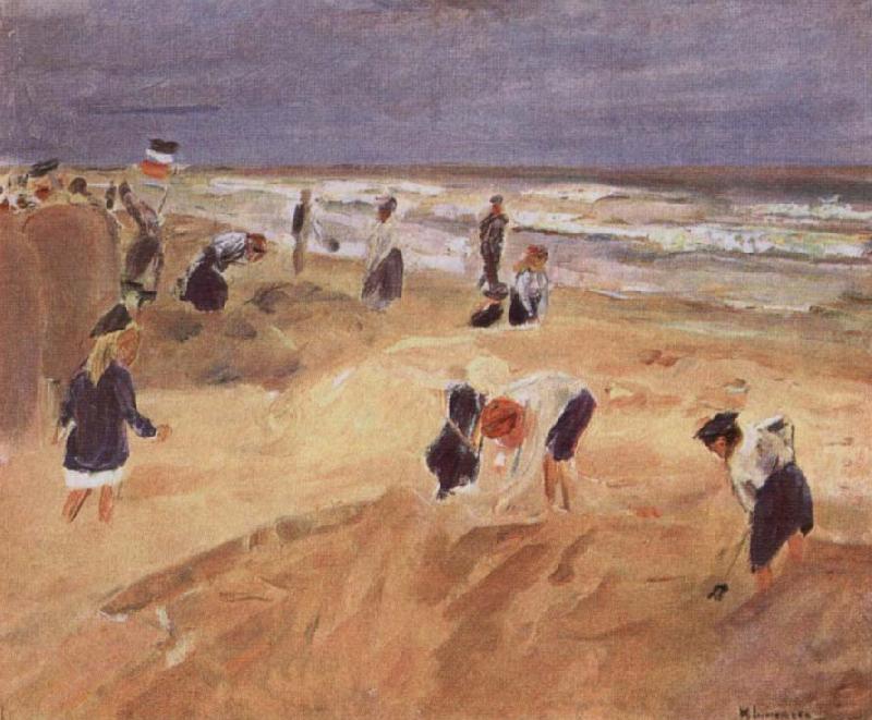 Max Liebermann THe Beach at Nordwijk